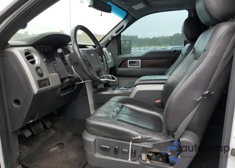 2012 Ford F150 Supercrew из США, поврежденный, VIN 1FTFW1CT7CFB61404